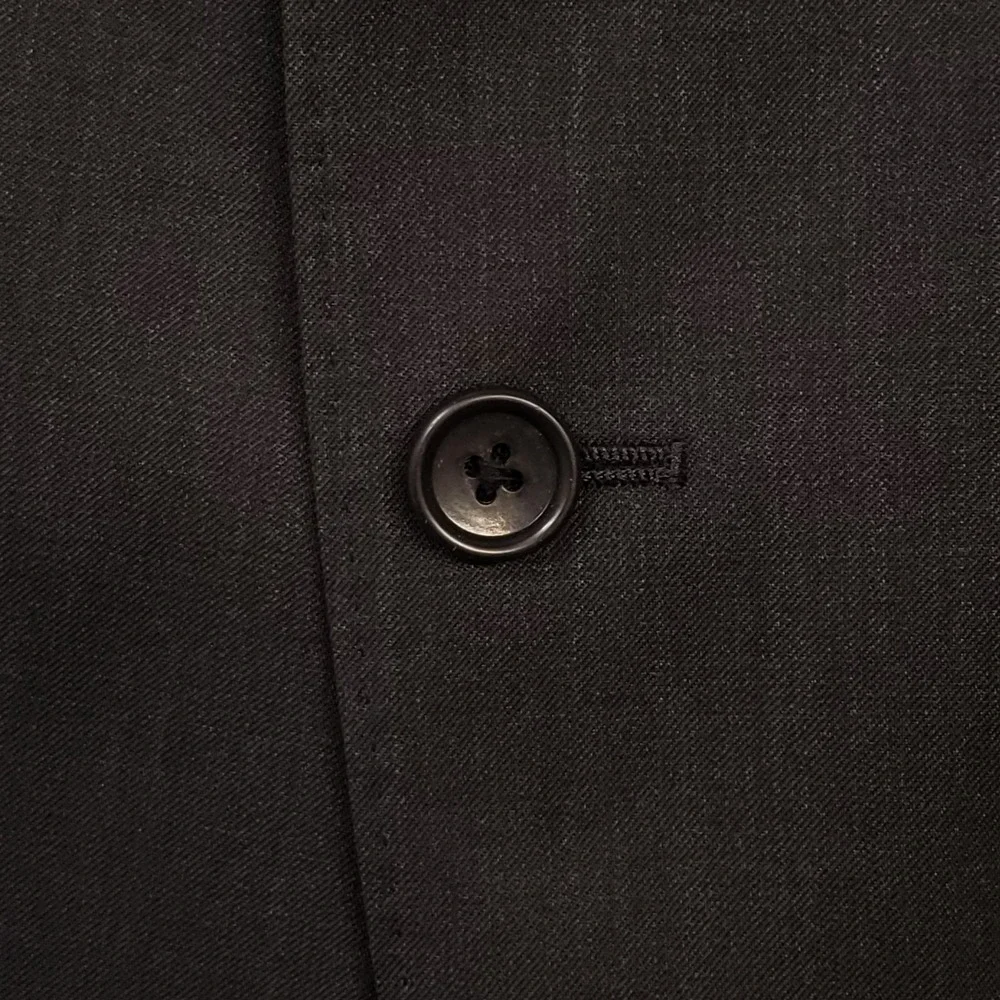 Bonobos Suit Jacket Mens 44R Charcoal Gray Marzotto Wool Standard Fit Blazer